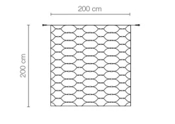 Red De Luces LED Para Uso Profesional Sistema IP20, 300 LED, 300 X 300 Cm, Sin Cable