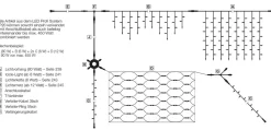 Red De Luces LED Para Uso Profesional Sistema IP20, 300 LED, 300 X 300 Cm, Sin Cable