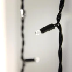 Sistema Profesional De Cortina De Luz LED IP67, 300 Cm Sin Cable De Alimentación, Negro