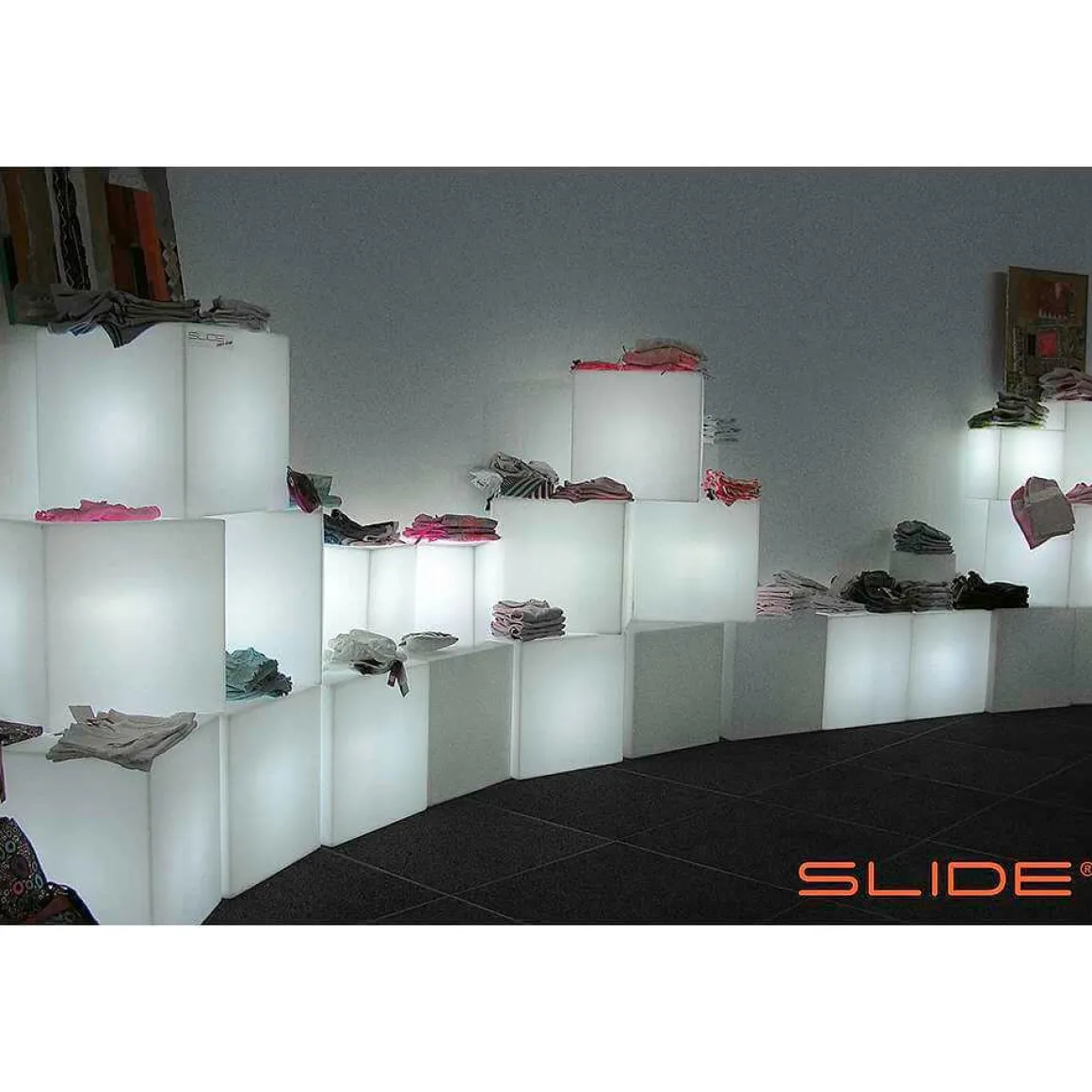 Slide Cubo Luminoso "Cube", 30 Cm