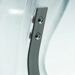 Soporte De Metal Plateado Para El Torso Y La Espalda
