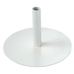 Soporte Metálico 1 Recipiente, 15 Cm De Altura, Blanco