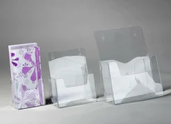 Soporte Para Folletos Plegable, Longitud DIN