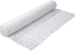 Tela De Pelillo Suave Pelo Largo, Color Blanco, 145 Cm
