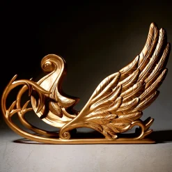 Trineo "Phantasia" 180 Cm Largo, Oro