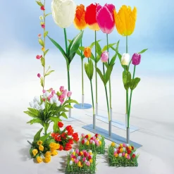 Tulipán Artificial Amarillo, 140 Cm