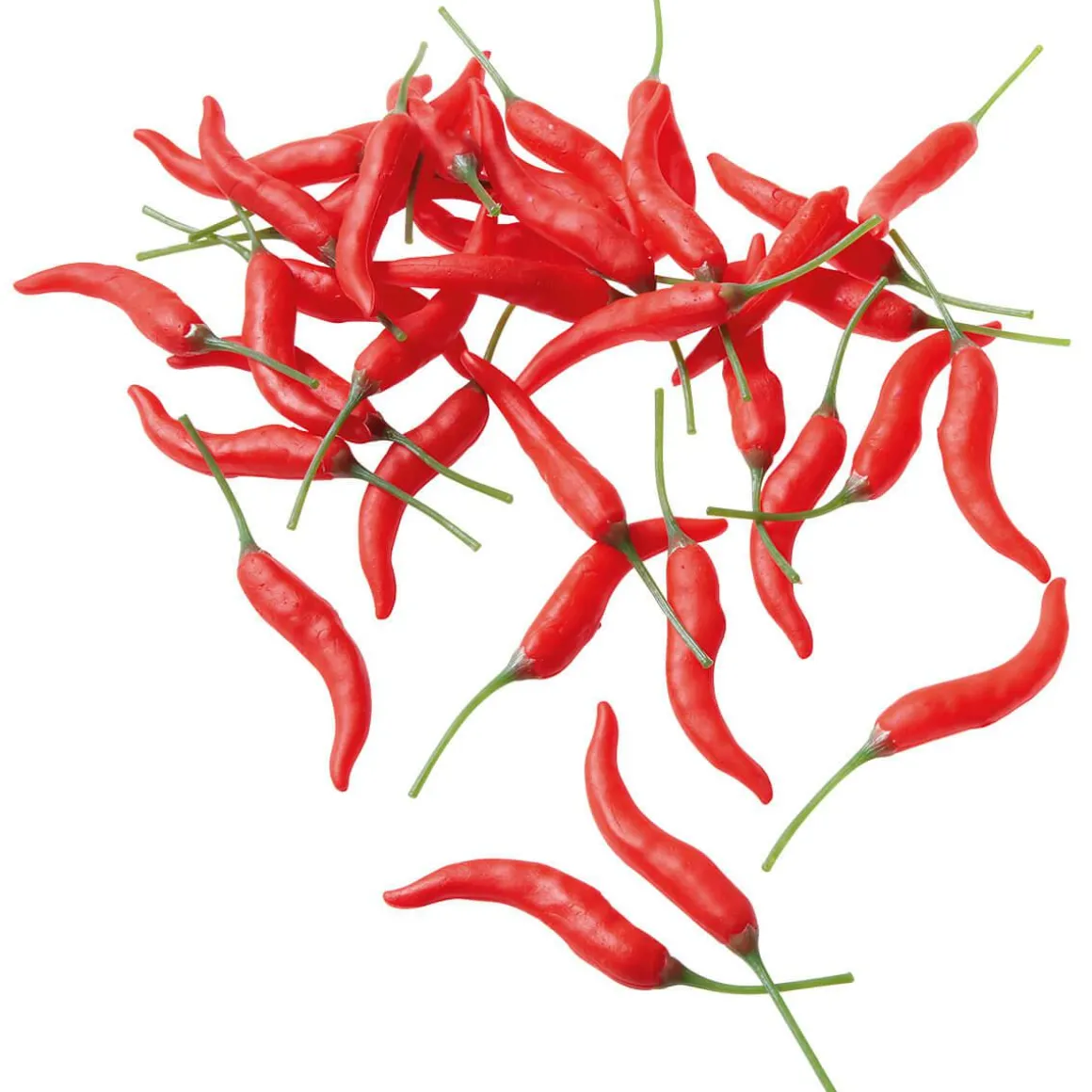 Vainas De Chili Alimento De Imitación, 36 Piezas