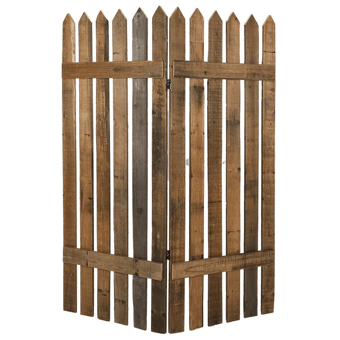 Valla De Piquetes De Madera 120x150 Cm