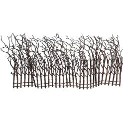 Valla Decorativa De Broza, 64 X 30 Cm
