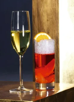 Vaso De Champán Alimento De Imitación Altura 24 Cm