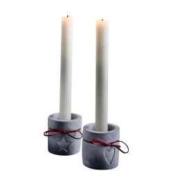 Velas De Cera LED-LED 24 Cm, Conjunto De 2 Piezas