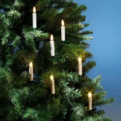 Velas Decorativas LED Blanco Cálido 10 Cm