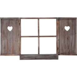 Ventana De Cabaña Decorativa